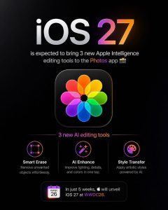 نظام ios 27 النسخة التجريبية والميزات المقدمة